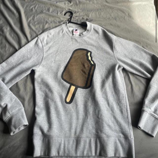 ICECREAM Men's Jumper - Grey/Brown - S on Productcaster.