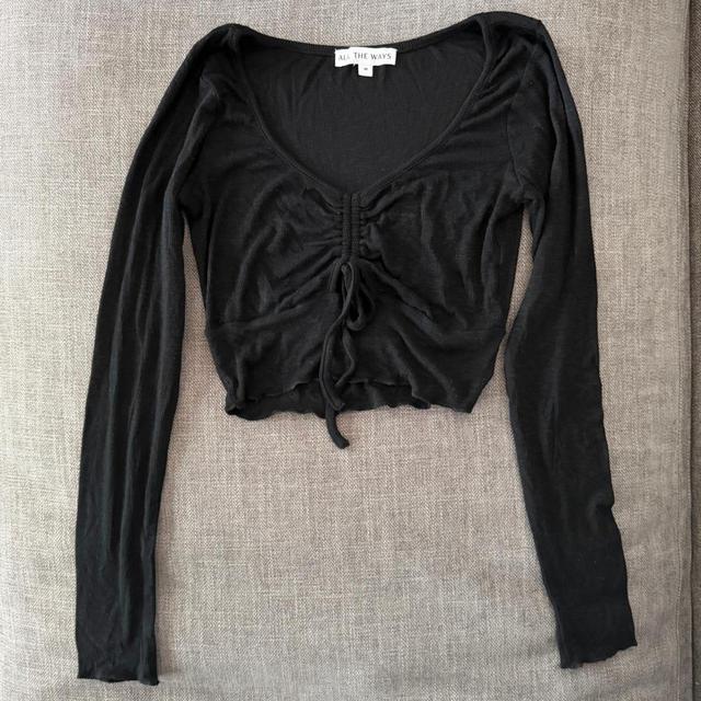 All the Ways Women's Crop top - Black - M on Productcaster.