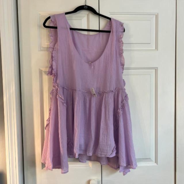 Free People Women's A-line Dress - Purple - M on Productcaster.