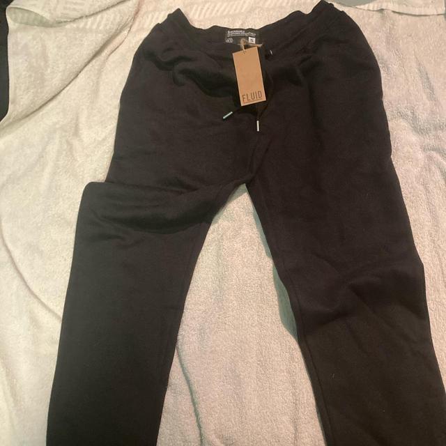 Fluid Men's Sweatpants - Black - S on Productcaster.