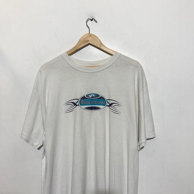 Vintage Men's T-shirt - White - XL on Productcaster.