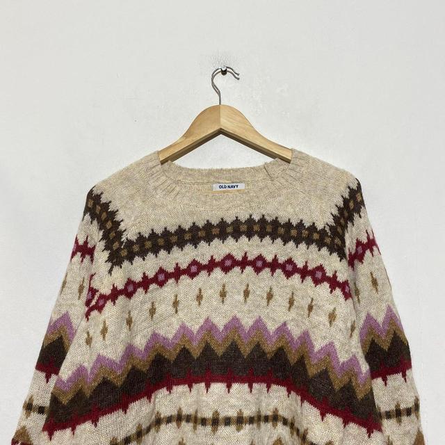 Vintage Men's Jumper - Multi - L on Productcaster.