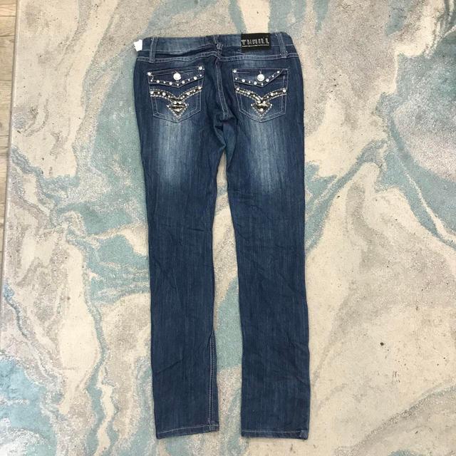 Vintage Women's Jeans - Blue - UK 6 on Productcaster.