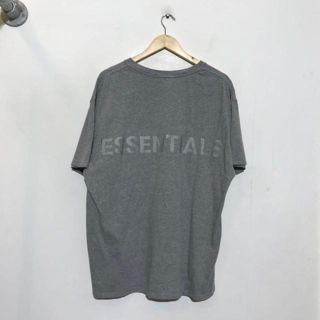 Fear of God Men's T-shirt - Grey - L on Productcaster.