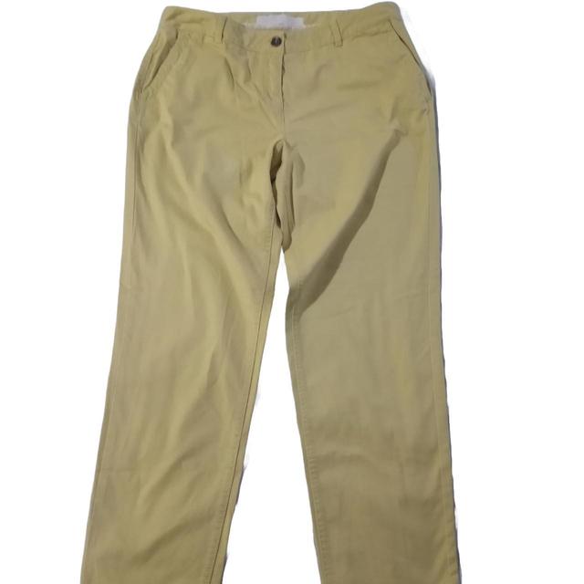 Vintage Women's Chino Trousers - Tan - UK 14 on Productcaster.