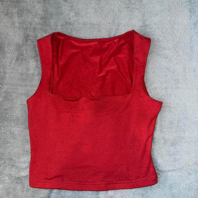 Women's Top - Red/Burgundy - XS on Productcaster.