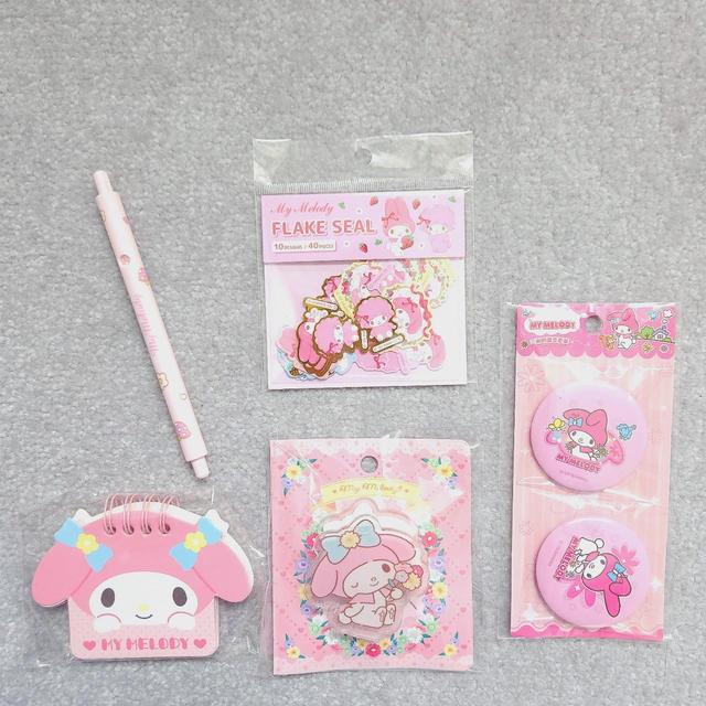 Sanrio Sticker - Pink on Productcaster.