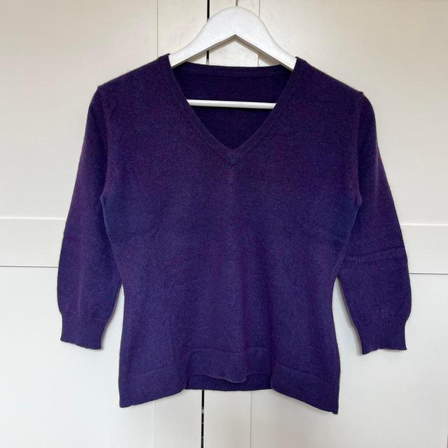 Women's Jumper - Purple - S on Productcaster.