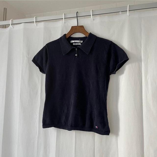 Tommy Hilfiger Women's T-shirt - Blue - S on Productcaster.