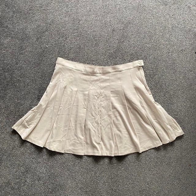 Monki Women's Skirt - Cream - UK 18 on Productcaster.