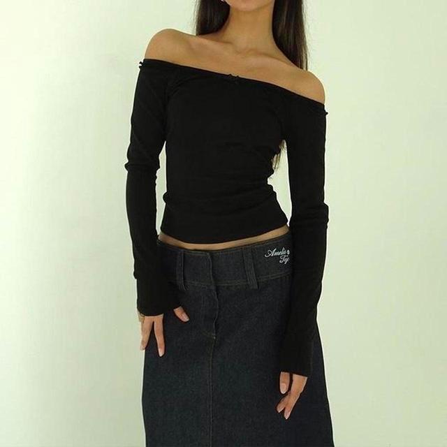 Women's Crop top - Black - L on Productcaster.