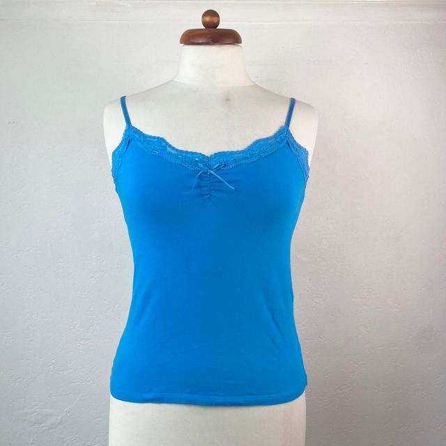 Primark Women's Vest - Blue - 14 on Productcaster.