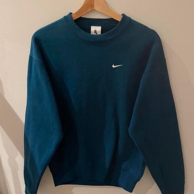 Nike Men's Hoodie - Blue - XS on Productcaster.