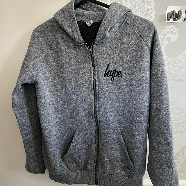 Hype Kids' Hoodie - Grey - 13 years on Productcaster.