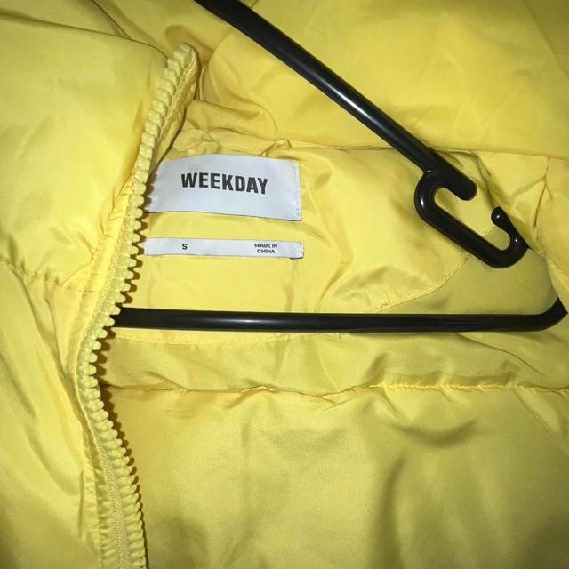 Weekday Women's Gilet - Yellow - S on Productcaster.