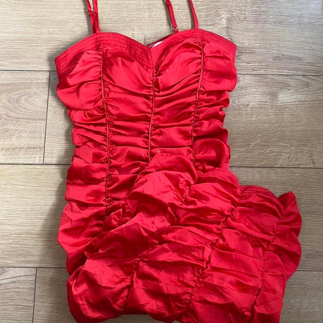 Women's Bodycon Dress - Red - S on Productcaster.