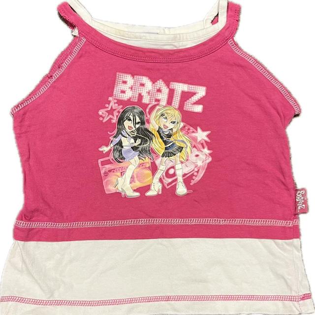 Bratz Women's Crop top - Pink - One size on Productcaster.