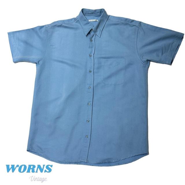 Farah Men's Shirt - Blue - L on Productcaster.