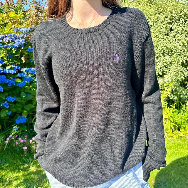 Ralph Lauren Women's Jumper - Black - 10 on Productcaster.