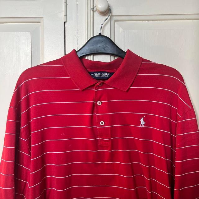 Polo Ralph Lauren Men's Polo shirt - Red - L on Productcaster.