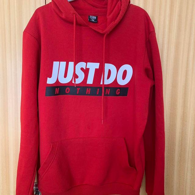 Kids' Hoodie - Red on Productcaster.