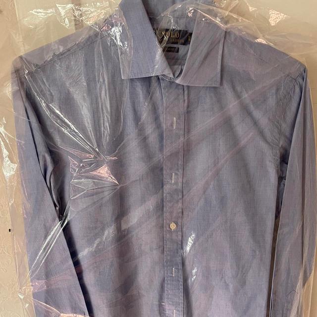 Ralph Lauren Men's Blouse - Blue - M on Productcaster.