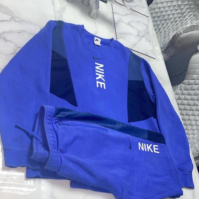 Nike Men's Jumpsuits and playsuits - Blue - L on Productcaster.