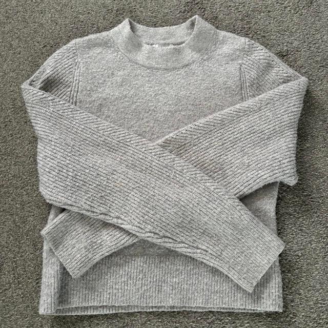 Topshop Women's Sweatshirt - Grey - 8 on Productcaster.