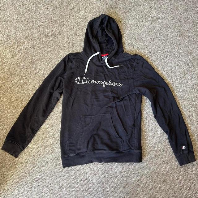 Champion Men's Hoodie - Black - M on Productcaster.