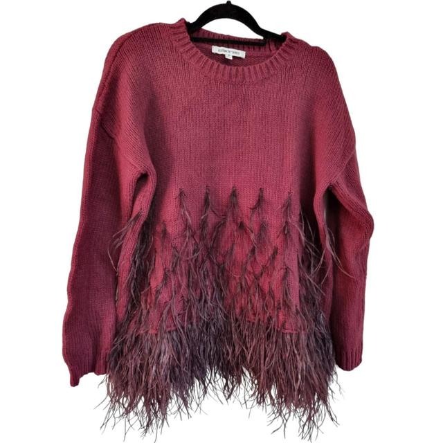 Elizabeth and James Women's Jumper - Burgundy - M on Productcaster.