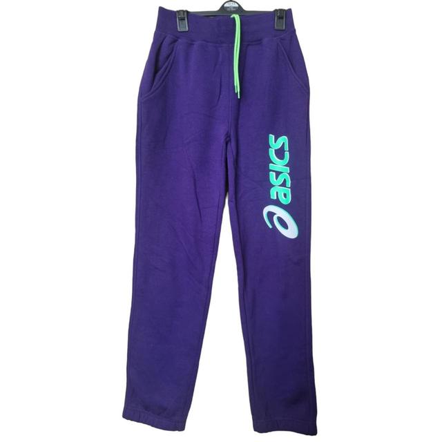 ASICS Women's Sweatpants - Purple/Green - M on Productcaster.