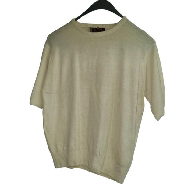 John Smedley Women's Jumper - Cream - 12 on Productcaster.