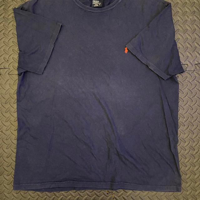 Polo Ralph Lauren Men's T-shirt - Navy - L on Productcaster.