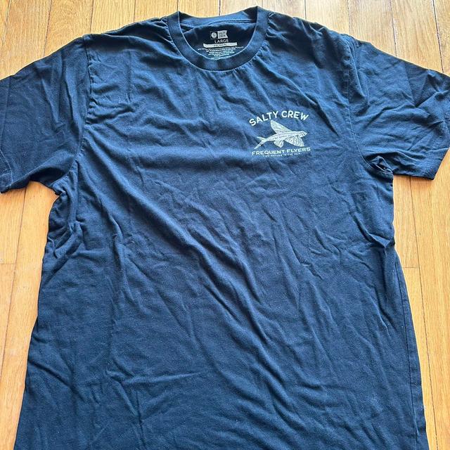 Salty Crew Men's T-shirt - Black/Navy - L on Productcaster.