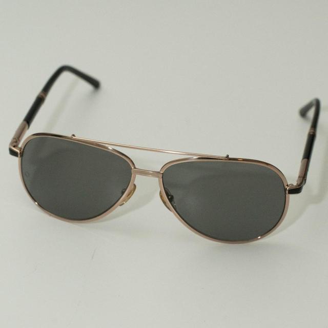 Montblanc Men's Aviator Sunglasses - Gold on Productcaster.