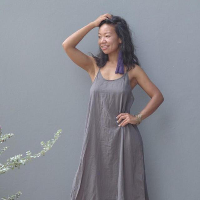 Handmade Women's A-line Dress - Grey - One size on Productcaster.