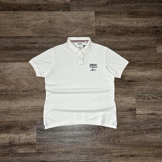 Barbour Men's Polo shirt - White - M on Productcaster.