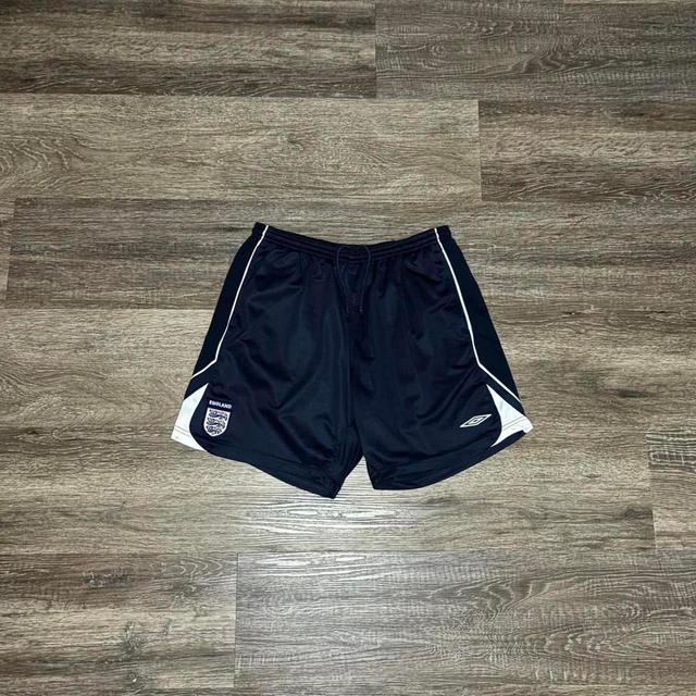 Umbro Men's Shorts - Navy/Blue - XL on Productcaster.