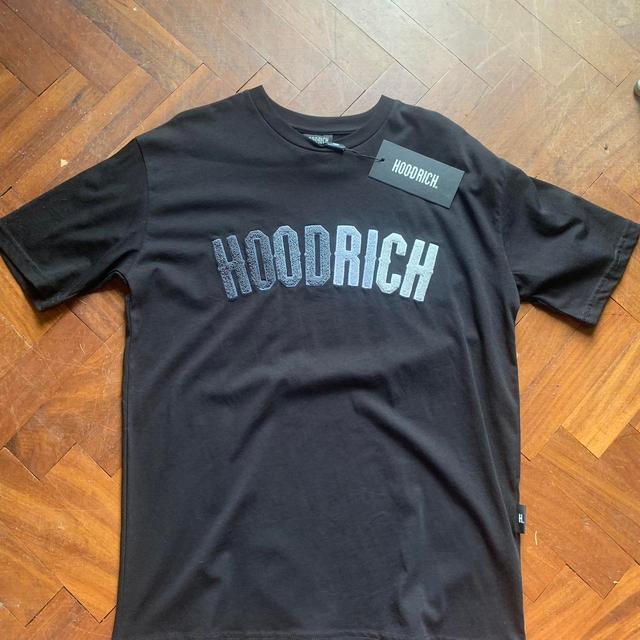 Hoodrich Men's T-shirt - Black - S on Productcaster.