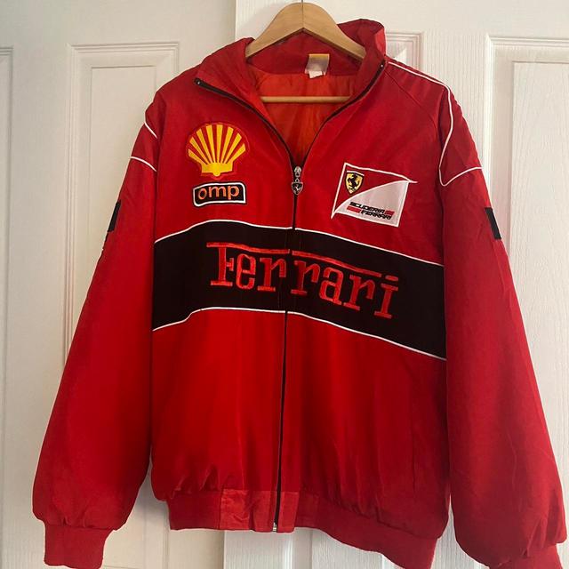 Ferrari Men's Jacket - Red - L on Productcaster.