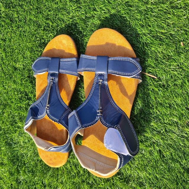 Birkenstock Men's Sandals - Blue - UK 9 on Productcaster.