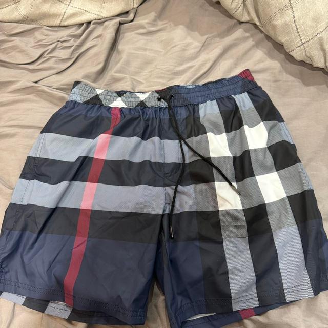 Burberry Men's Shorts - Blue - L on Productcaster.