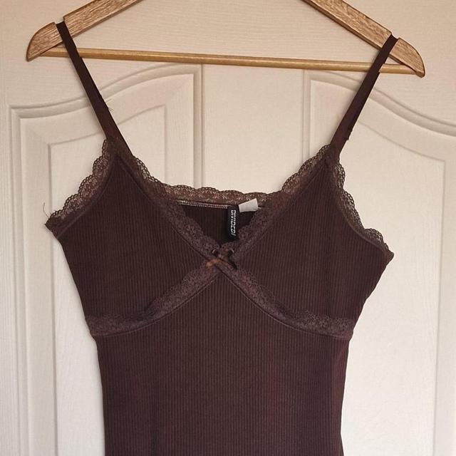 H&M Women's Bodycon Dress - Brown - M on Productcaster.