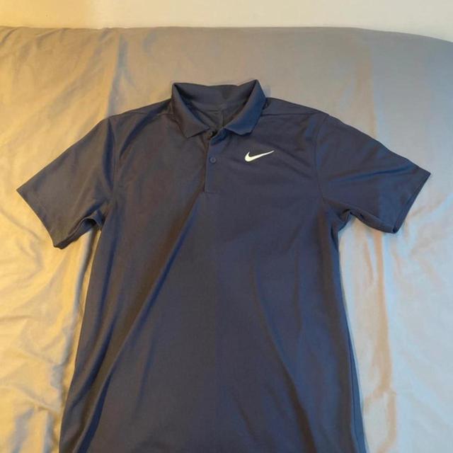 Nike Men's Polo shirt - Navy/Black - XS on Productcaster.