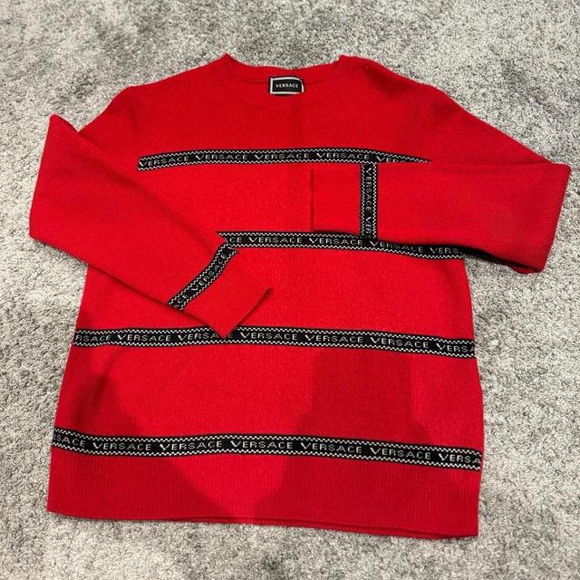 Versace Kids Jumper - Red on Productcaster.