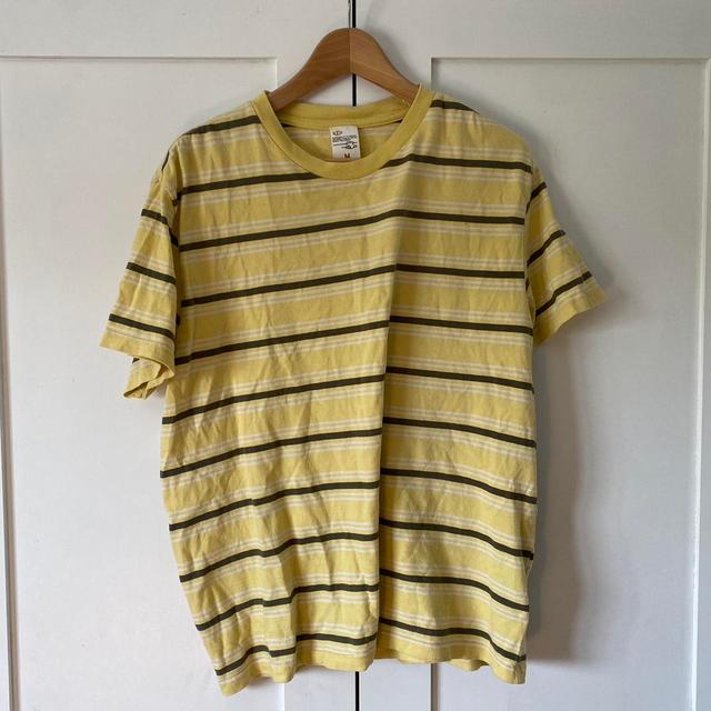 Nudie Jeans Men's T-shirt - Yellow - S on Productcaster.