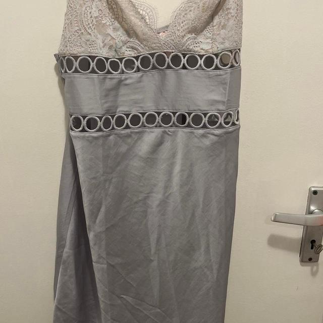 Victoria's Secret Women's Babydoll Dress - Grey - 10 on Productcaster.