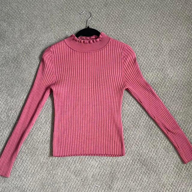 Hooked Up by IOT Women's Jumper - Pink/Burgundy - 4 on Productcaster.