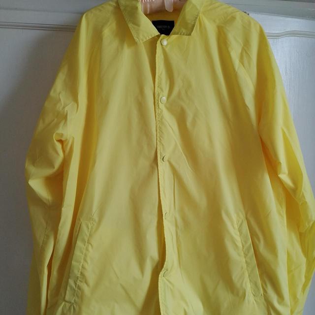 Forever 21 Men's Lightweight Jacket - Yellow - S on Productcaster.