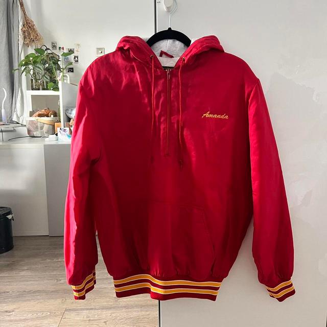 Women's Varsity Jacket - Red - S on Productcaster.